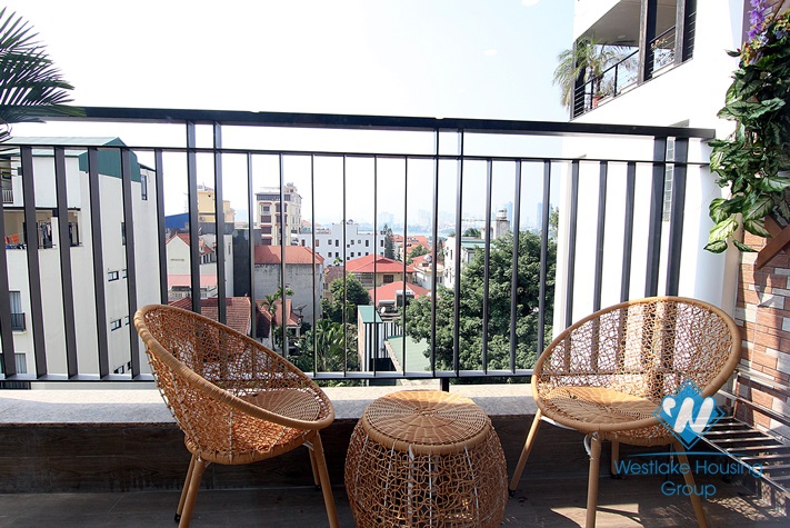 Modern style apartment for rent in Tay Ho District 